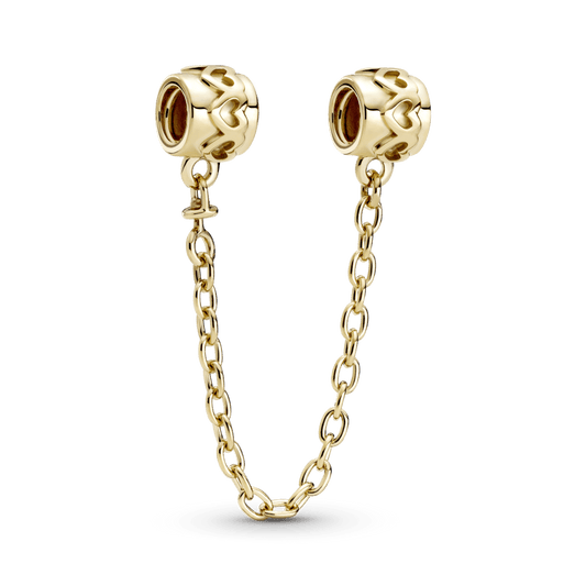 Drošības ķēdītes sirsniņamulets