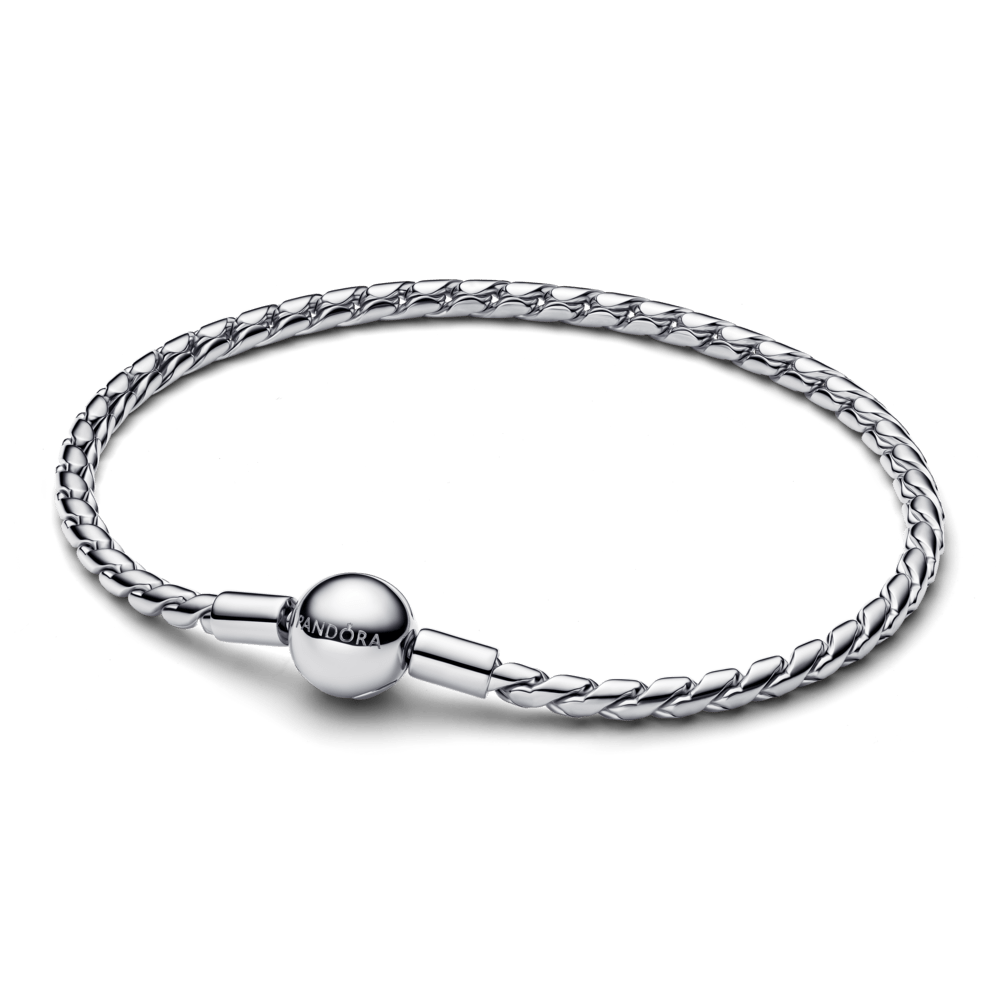 Apaļas aizdares spārna ķēdes rokassprādze