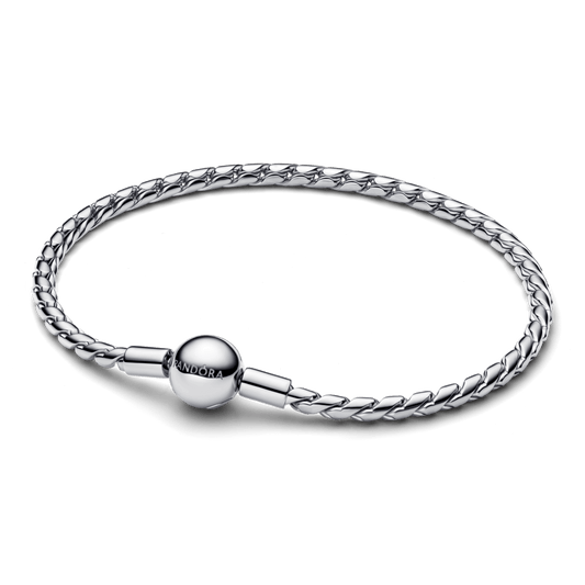 Apaļas aizdares spārna ķēdes rokassprādze