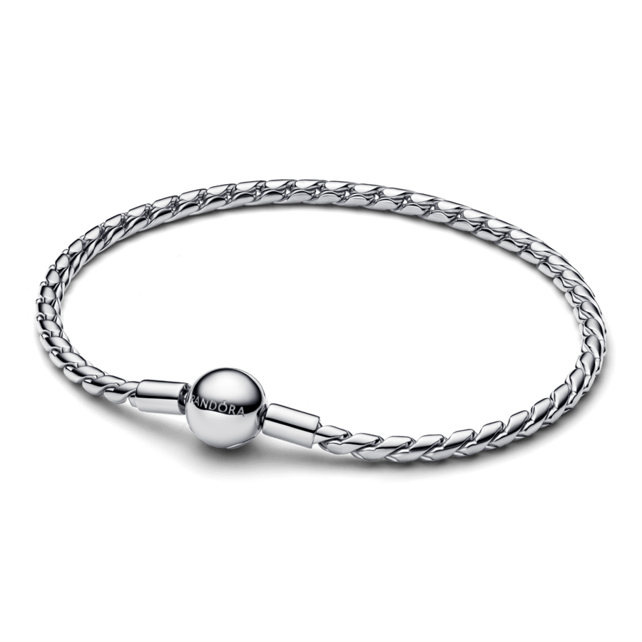 Apaļas aizdares spārna ķēdes rokassprādze