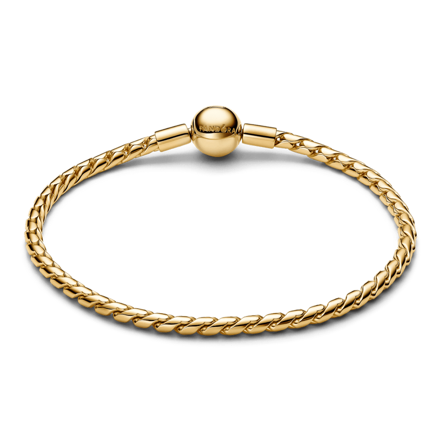 Apaļas aizdares spārna ķēdes rokassprādze