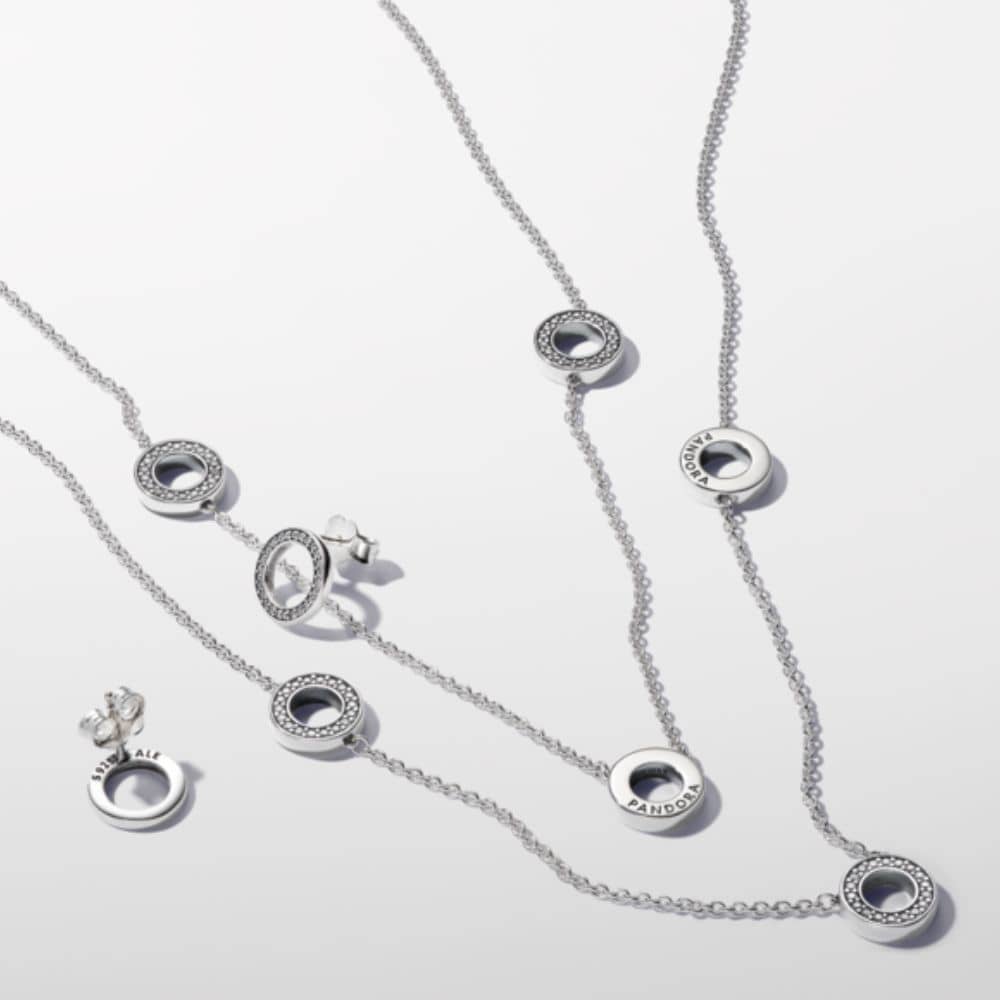 Mirdzoši apļa auskari