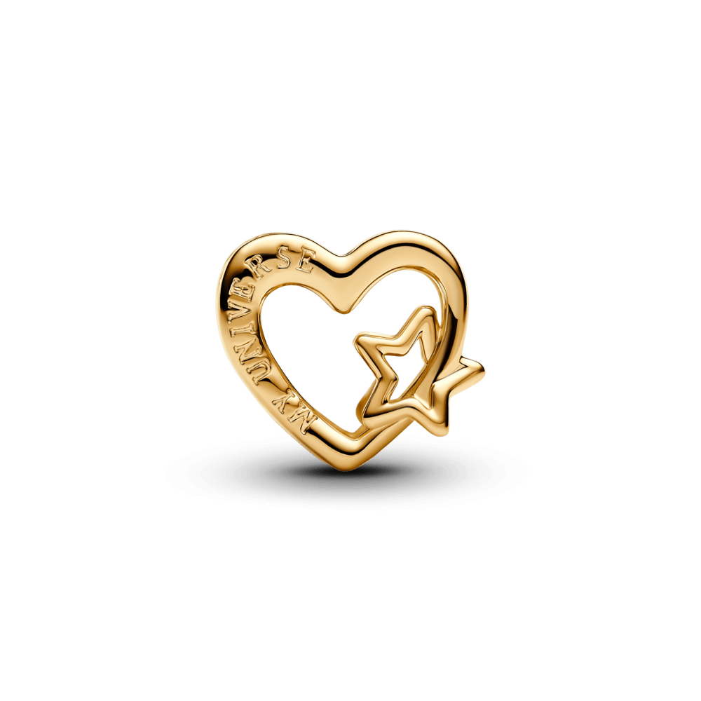 Ažūras amulets Ģimenes Sirds & Zvaigznes