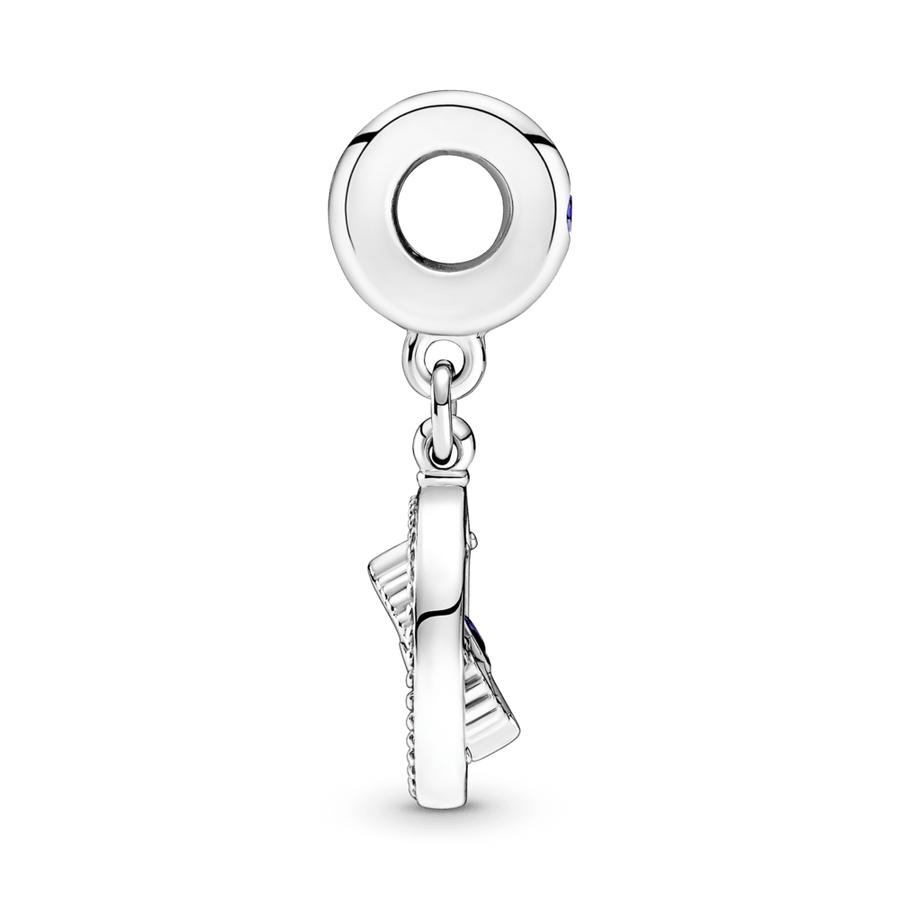 Piekarināmais rotējošā kompasa amulets