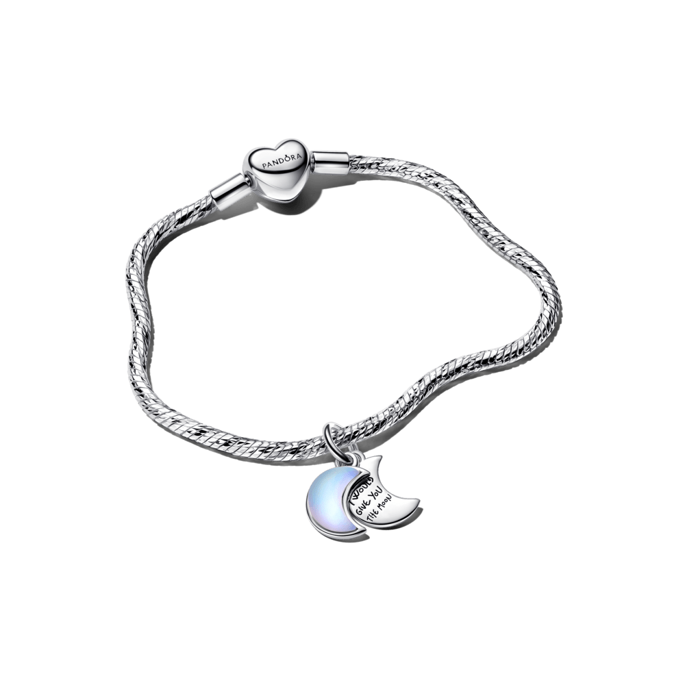 Sirds aizdares fasetētas čūskas ķēdes rokassprādze