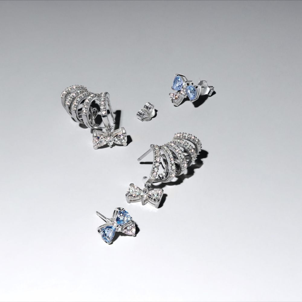 Bridgerton dzirkstošā loka alpīnista auskari