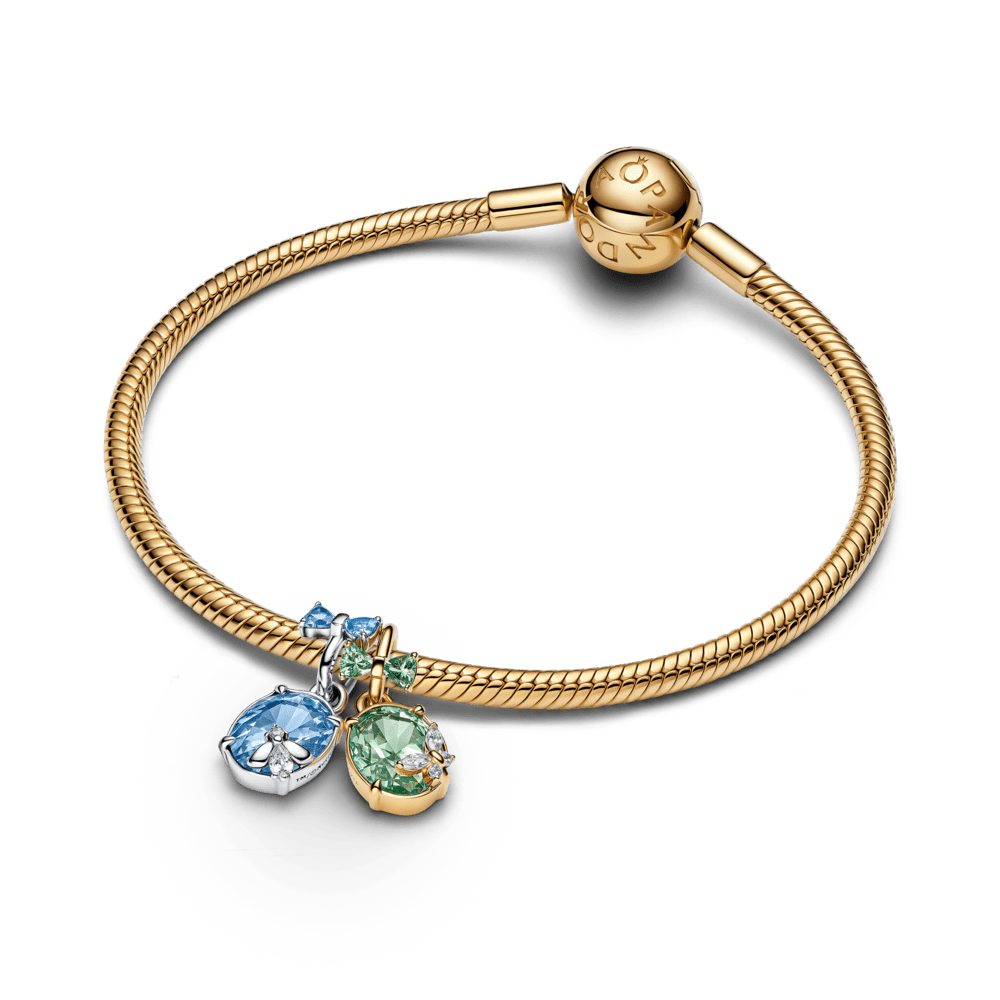 Bridgerton tauriņa un bites sadalāmais amulets