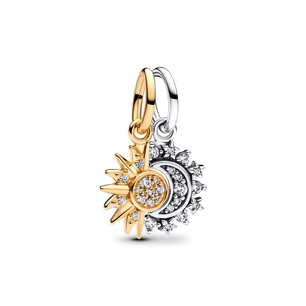 Sadalāms saules un mēness amulets