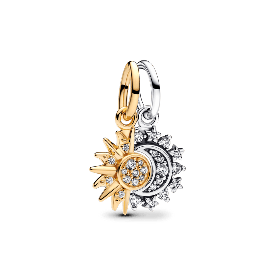 Sadalāms saules un mēness amulets