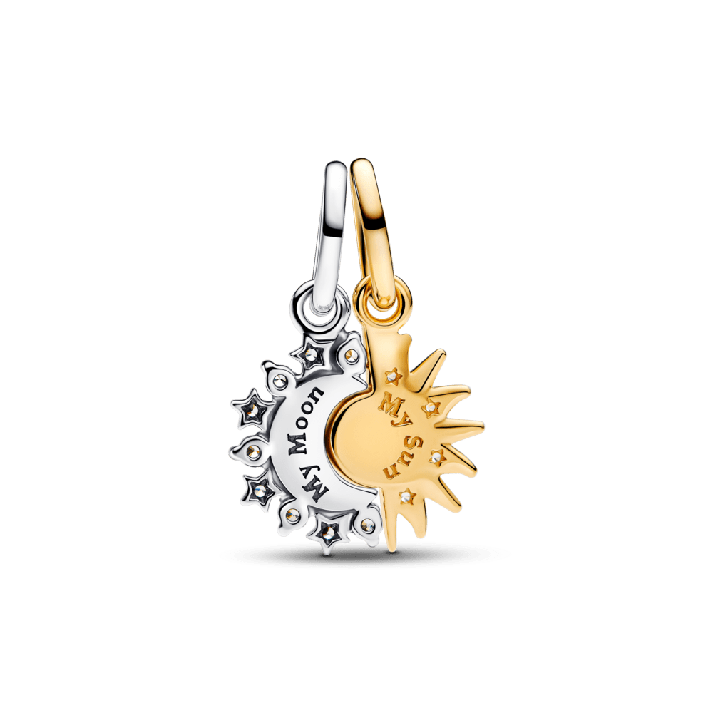 Sadalāms saules un mēness amulets