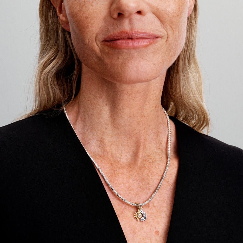 Sadalāms saules un mēness amulets