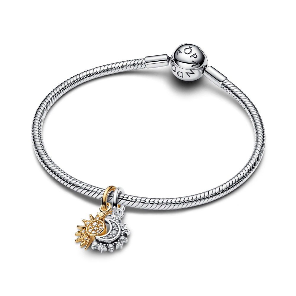 Sadalāms saules un mēness amulets