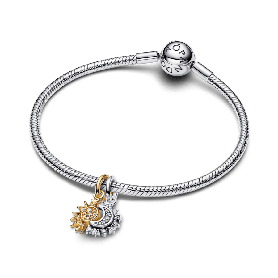 Sadalāms saules un mēness amulets