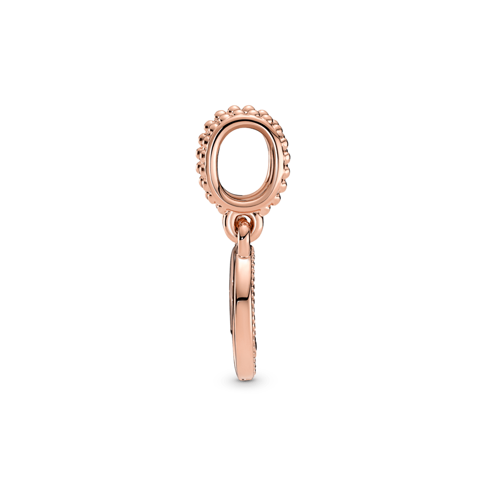 Piekarināmais amulets ar mirdzošu un sadalāmu jiņ un jaņ amuletu