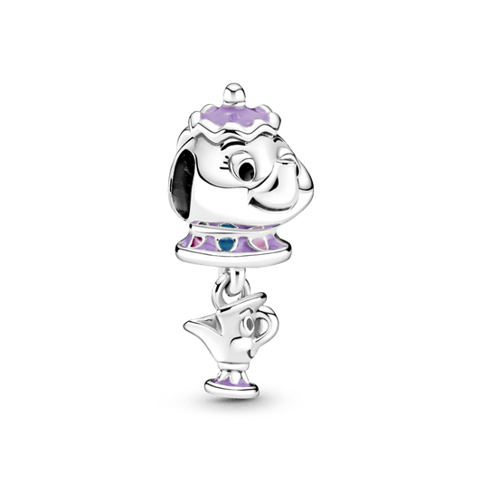 Piekarināmais Briesmoņa un Skaistules Tējkannas kundzes un Tasītes amulets