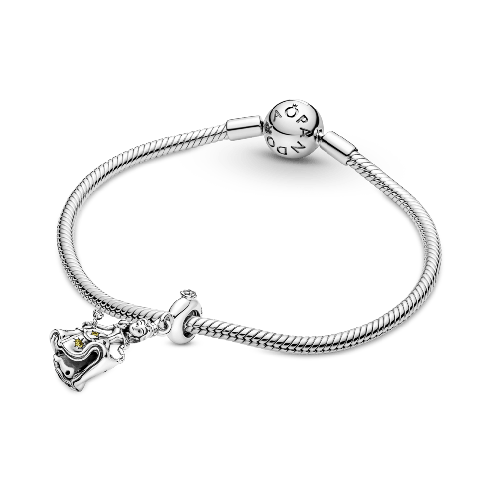 Piekarināmais Disney Skaistules un Briesmoņa amulets ar dejojošās Bellas motīvu
