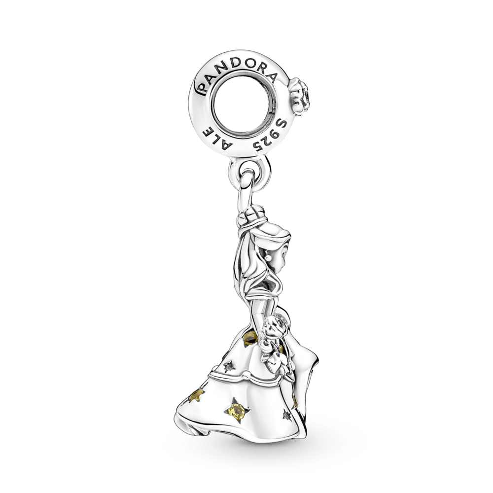 Piekarināmais Disney Skaistules un Briesmoņa amulets ar dejojošās Bellas motīvu