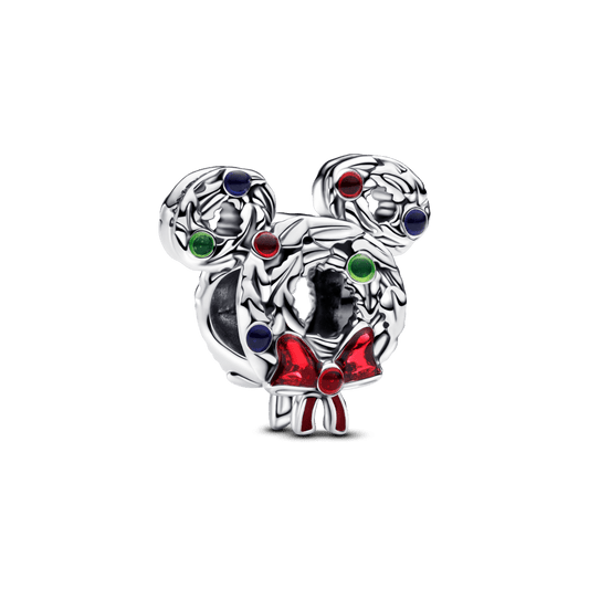 Disney Mickey Mouse Ziemassvētku vainaga amulets