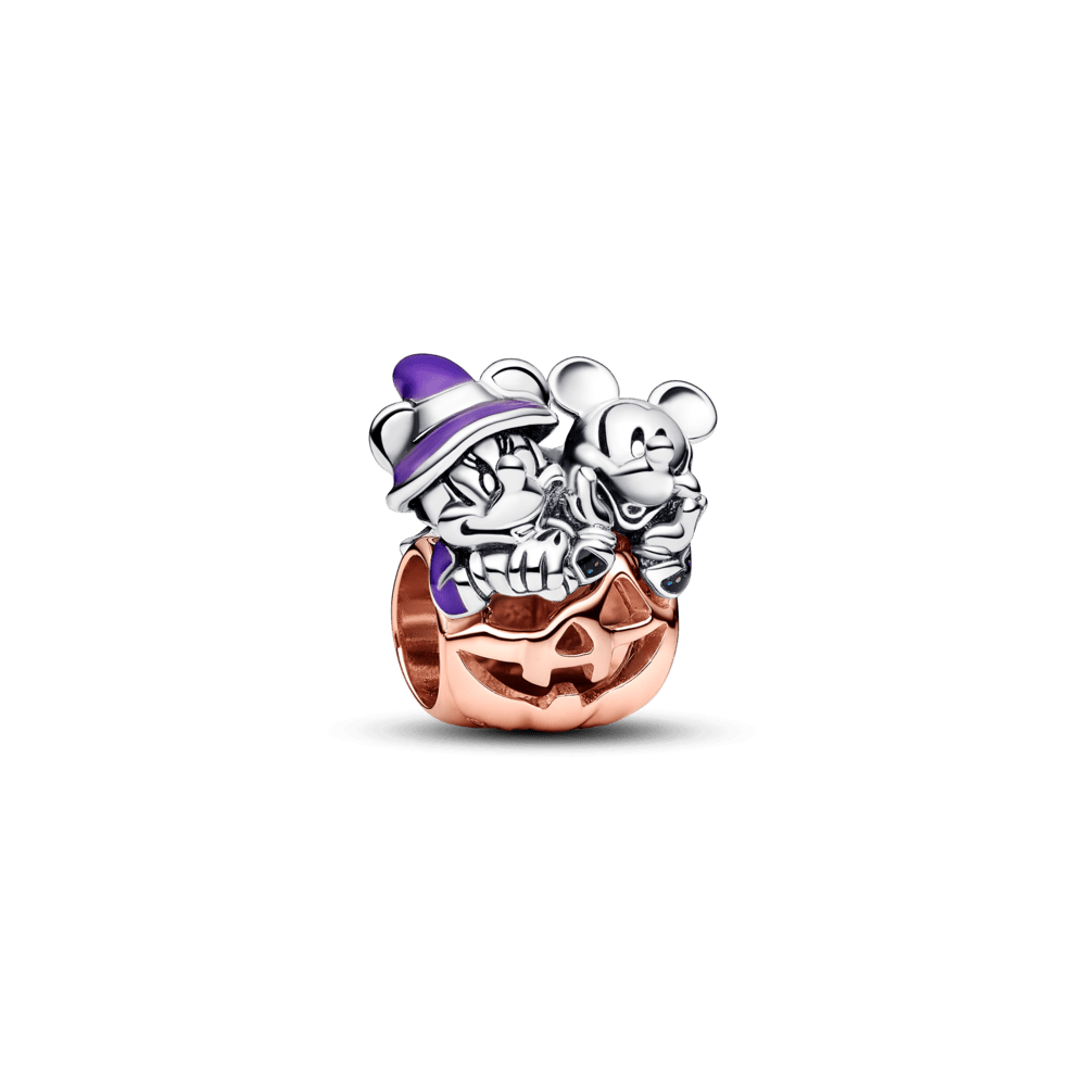 Disney Mickey Mouse & Minnie Mouse Helovīna ķirbja amulets