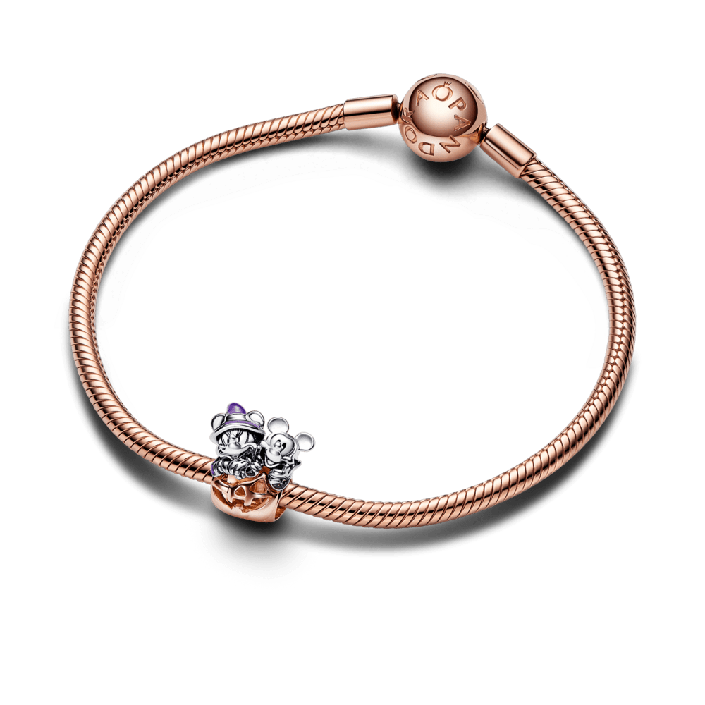 Disney Mickey Mouse & Minnie Mouse Helovīna ķirbja amulets