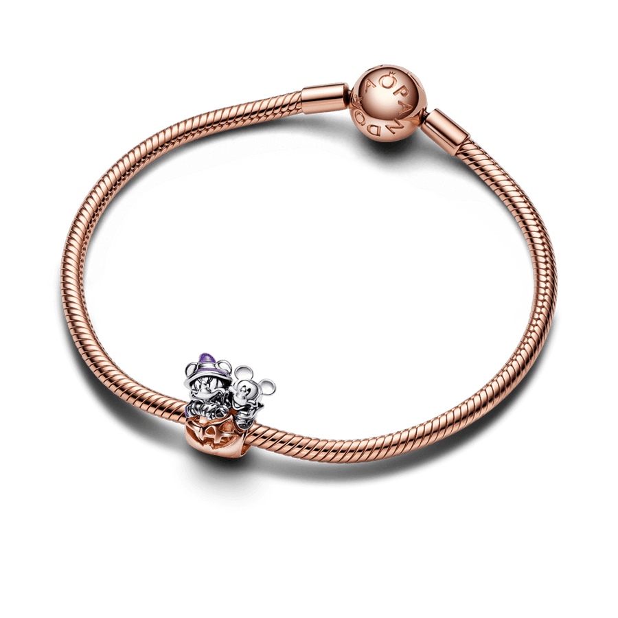 Disney Mickey Mouse & Minnie Mouse Helovīna ķirbja amulets