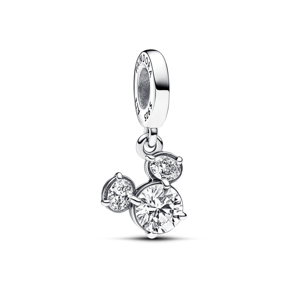 Disney Dzirkstošais Mikija galvas silueta piekariņš