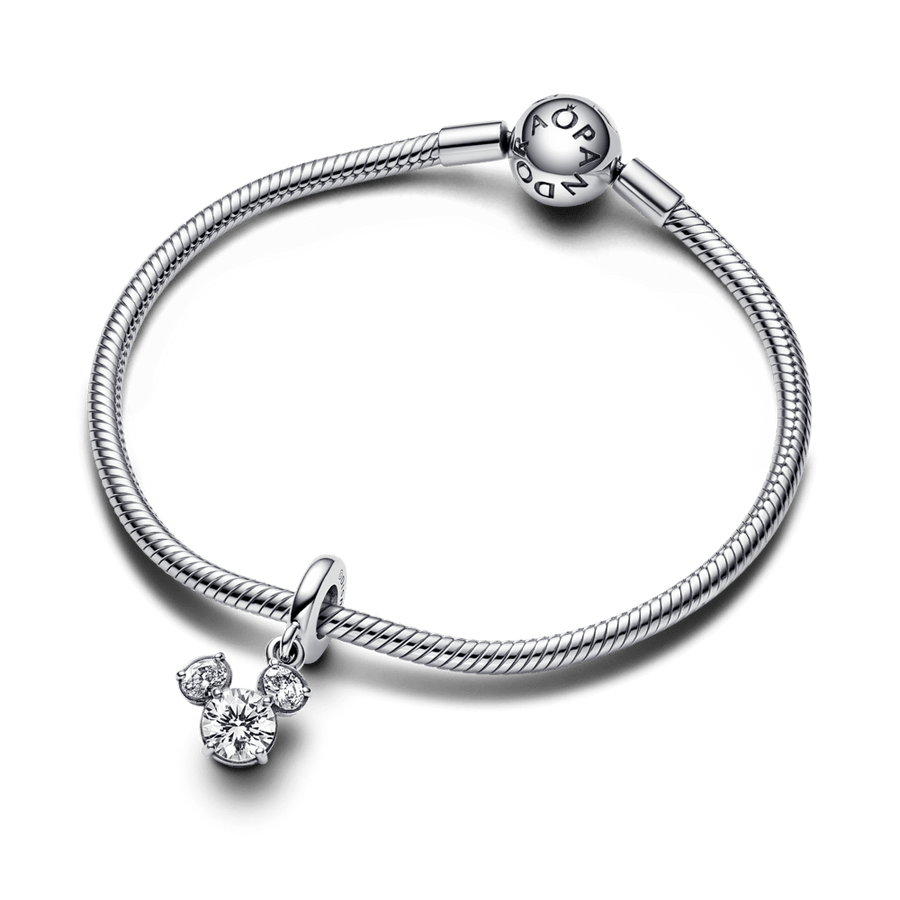 Disney Dzirkstošais Mikija galvas silueta piekariņš