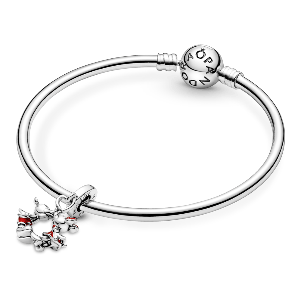 Piekarināmais Disney Mikija un Minnijas skūpstu amulets