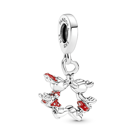 Piekarināmais Disney Mikija un Minnijas skūpstu amulets