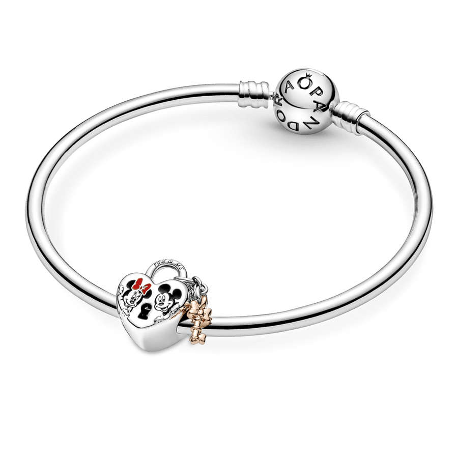 Piekarināmais Disney Mikija un Minnijas mūžīgās mīlestības amulets