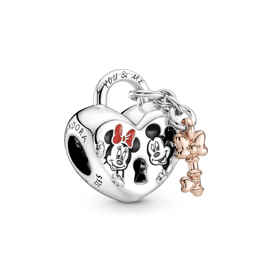 Piekarināmais Disney Mikija un Minnijas mūžīgās mīlestības amulets