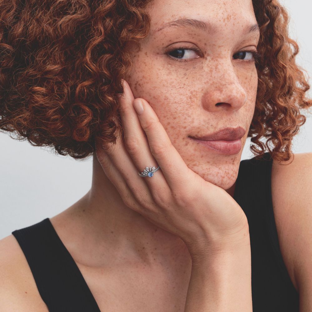 Disney Sniega Karalienes Elzas Tiaras gredzens