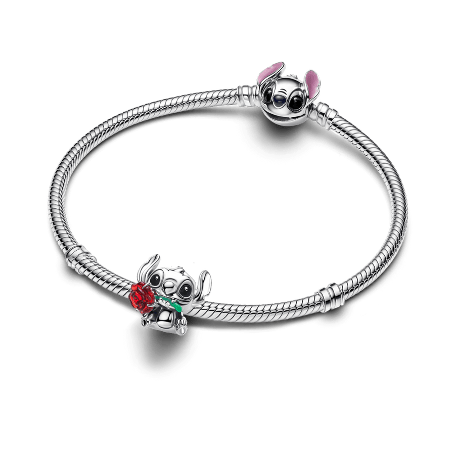 Disney rozes Murano stikla amulets