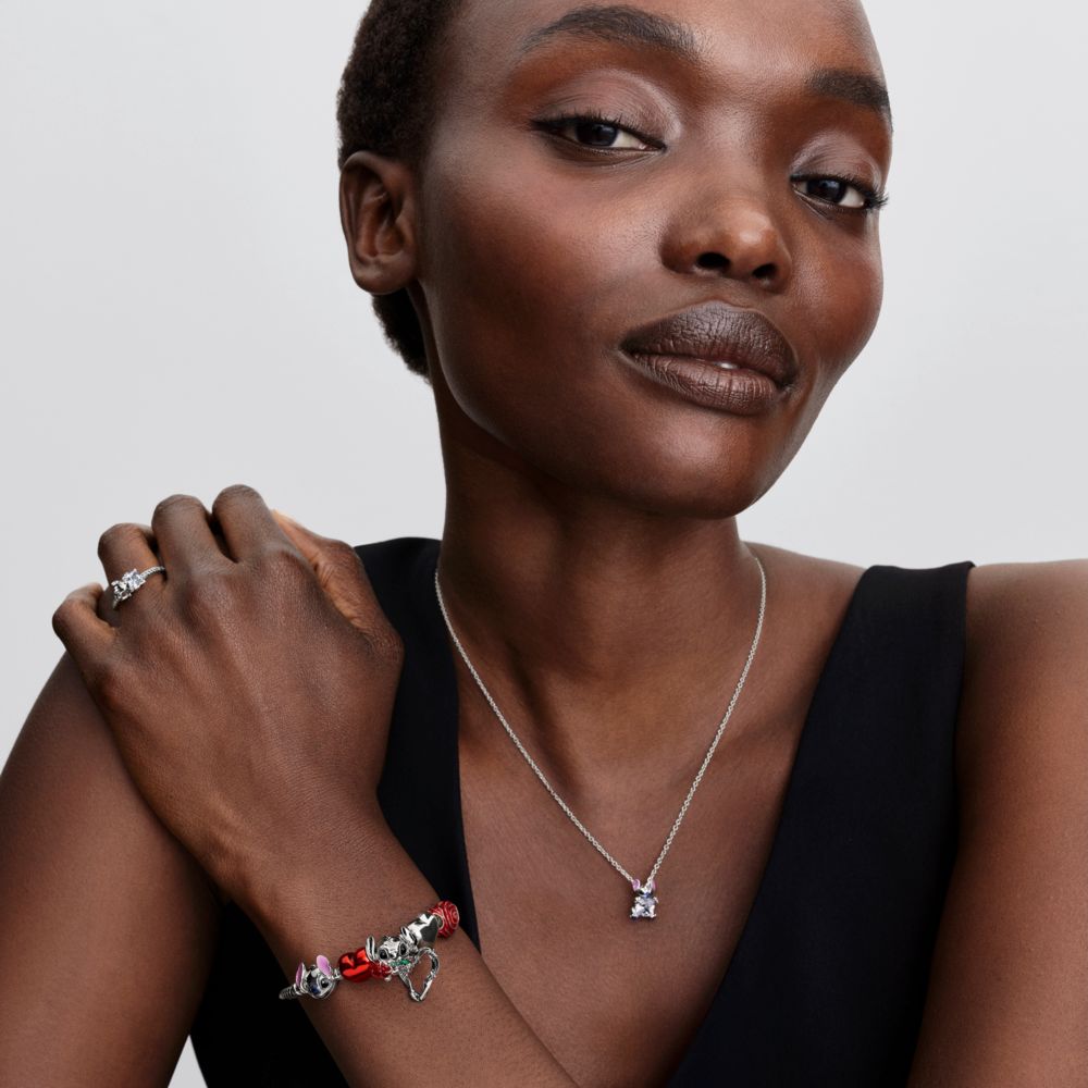 Disney rozes Murano stikla amulets