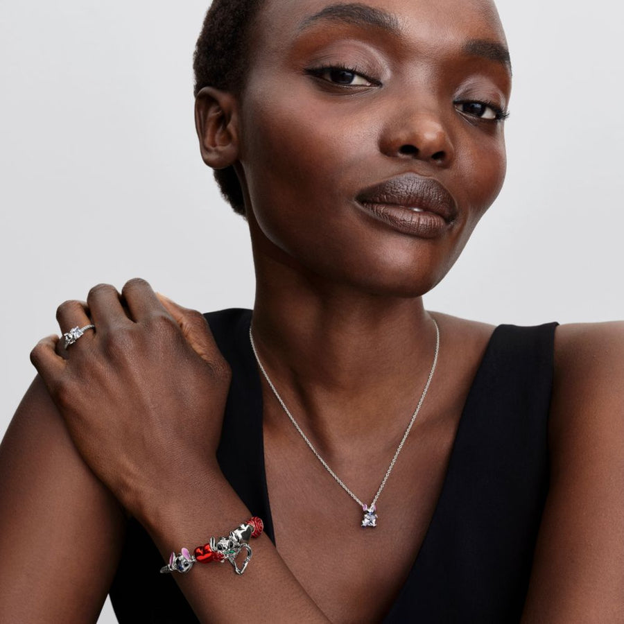 Disney rozes Murano stikla amulets