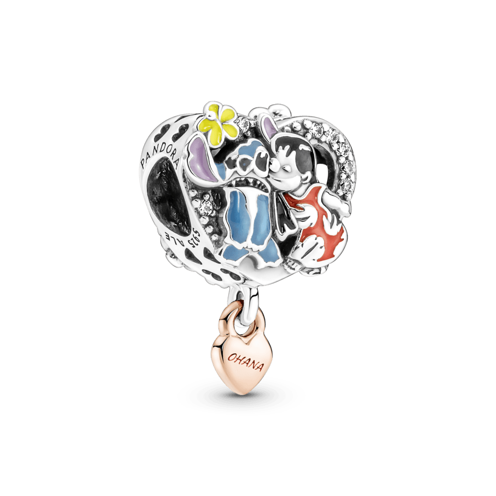 Disney Ohana Lilo un Stiča Iedvesmots amulets