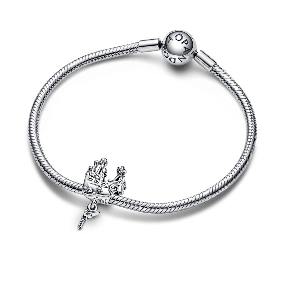 Disney Tinker Bell un Captain Hook pirātu kuģa amulets