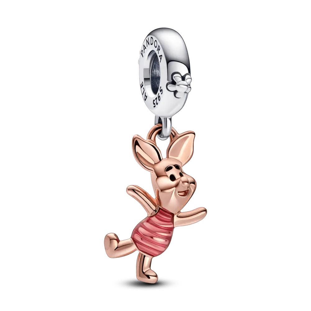 Disney Winnie the Pooh Piglet Dangle Charm
