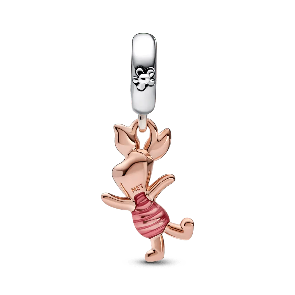 Disney Winnie the Pooh Piglet Dangle Charm