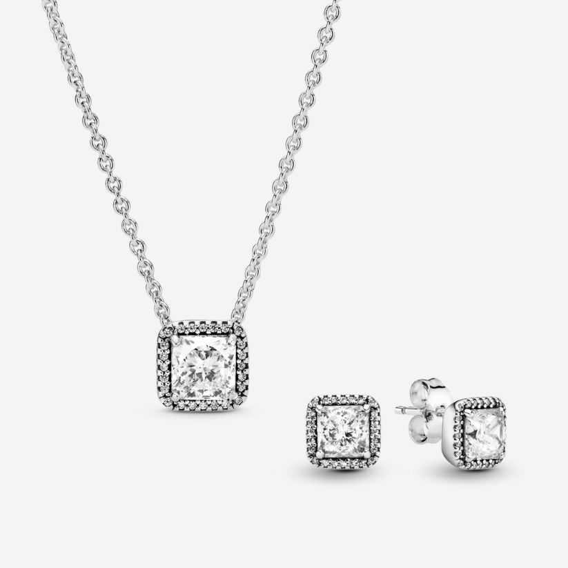 Dāvanu komplekts: Mūžīgā Elegance kaklarota & Mūžīgā elegance auskari