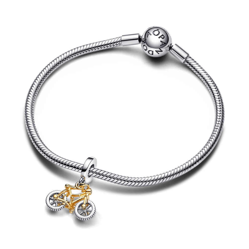 Divtoņu velosipēda riteņu amulets