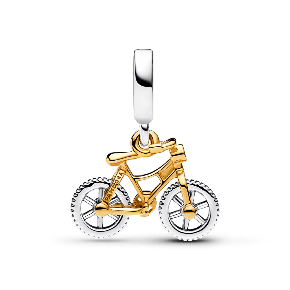 Divtoņu velosipēda riteņu amulets