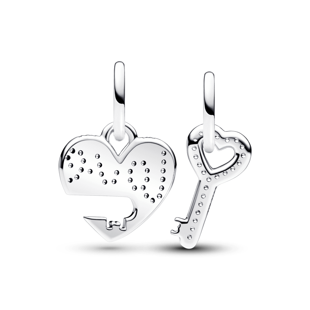 Sadalāmas sirds & atslēgas piekariņa amulets