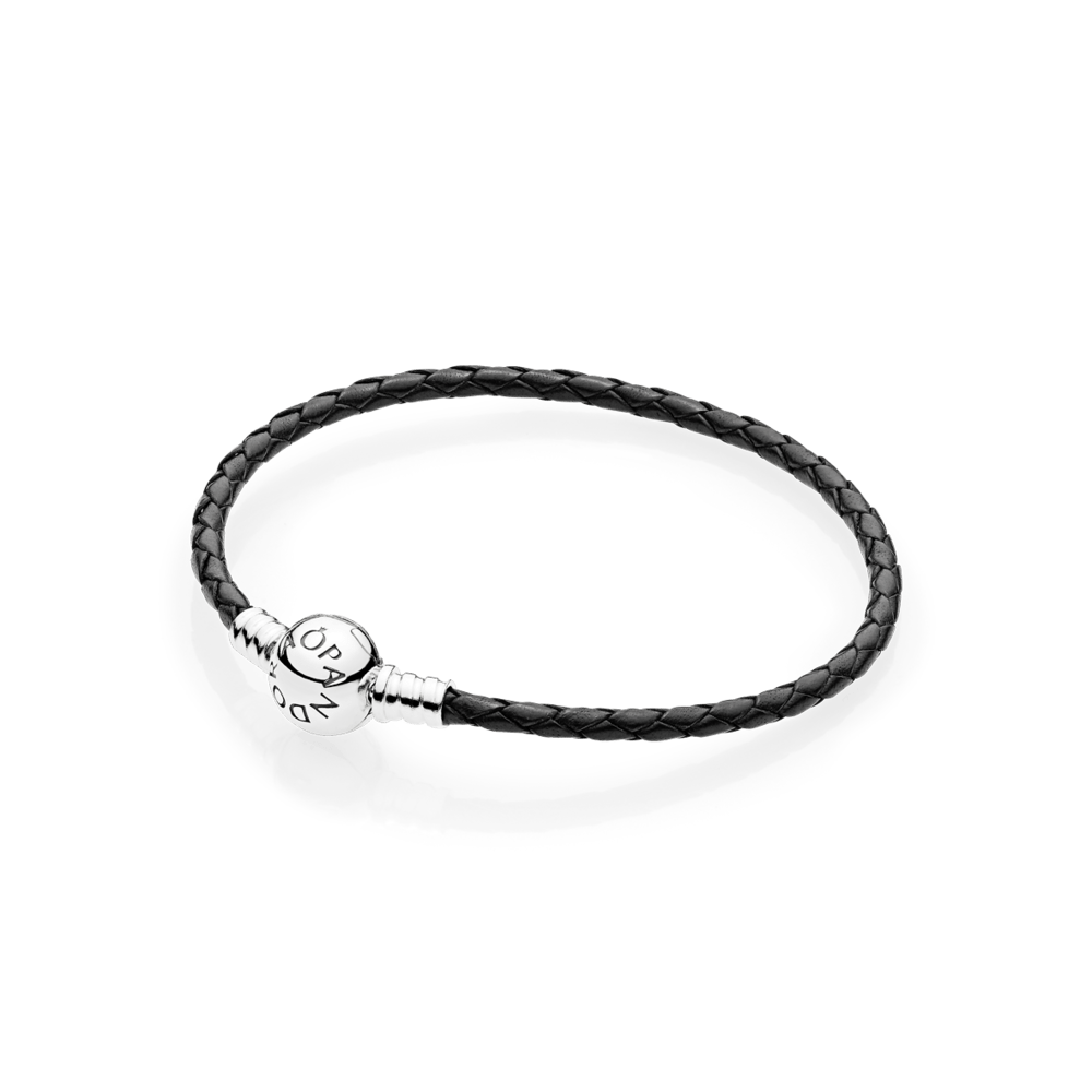 Pandora Moments dubultā melnās ādas aproce