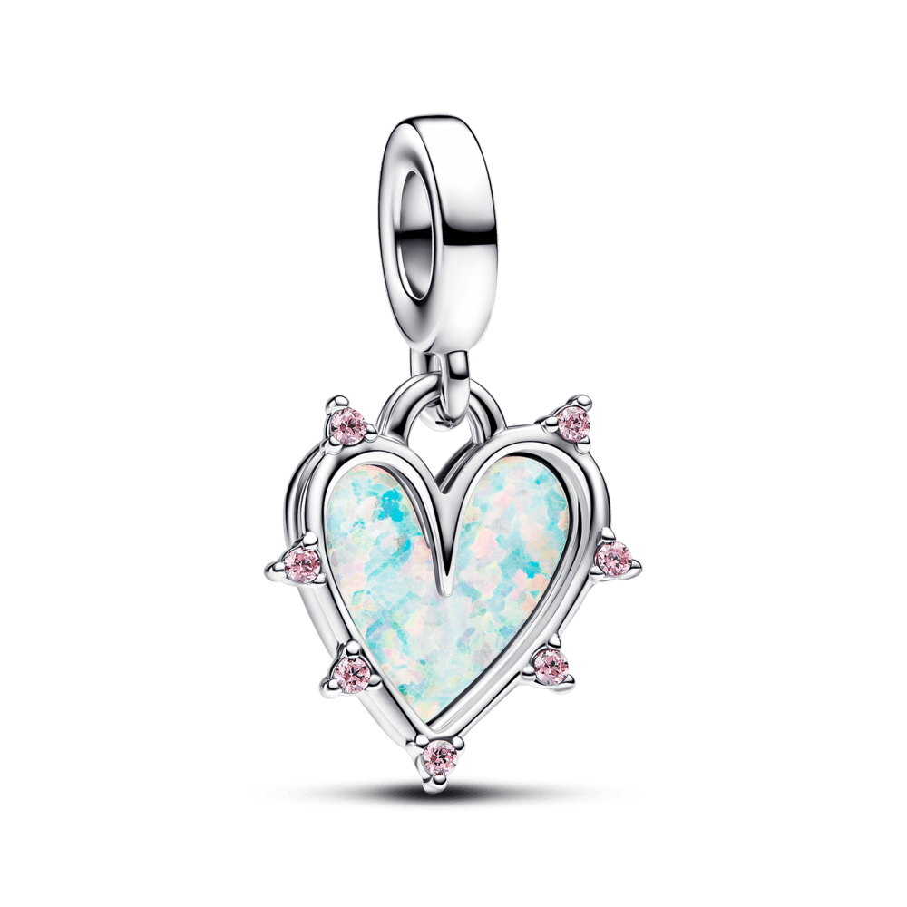 Opalescējošais dubultais draudzības amulets