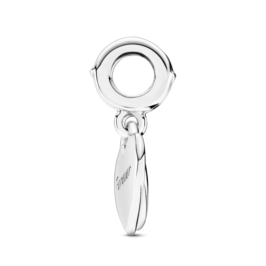 Dalītās sirds amulets ar dubulto piekariņu