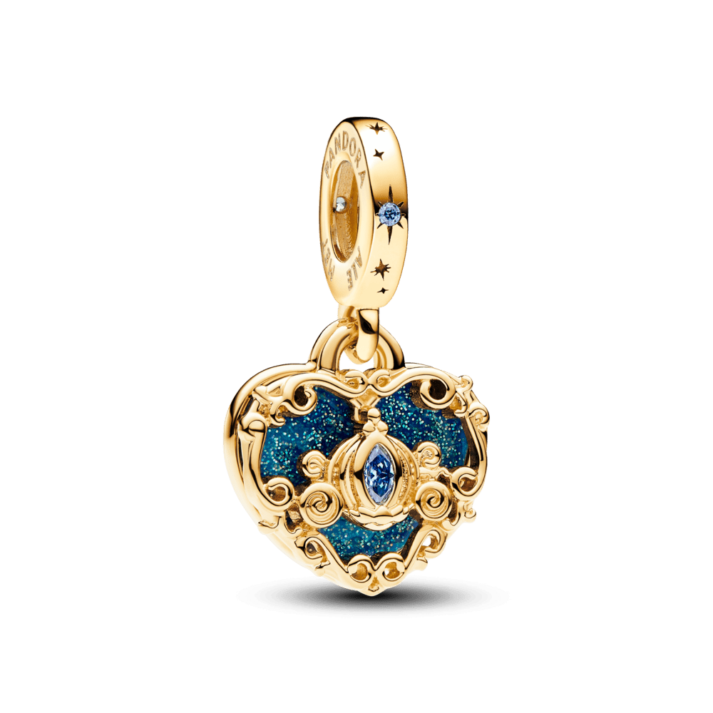 Disney Pelnrušķītes karietes un dubultais sirds amulets