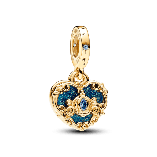 Disney Pelnrušķītes karietes un dubultais sirds amulets