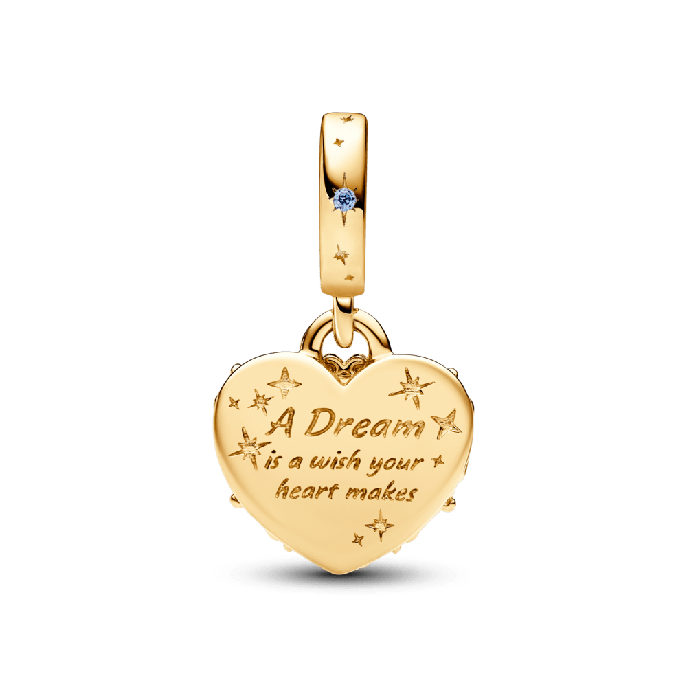 Disney Pelnrušķītes karietes un dubultais sirds amulets