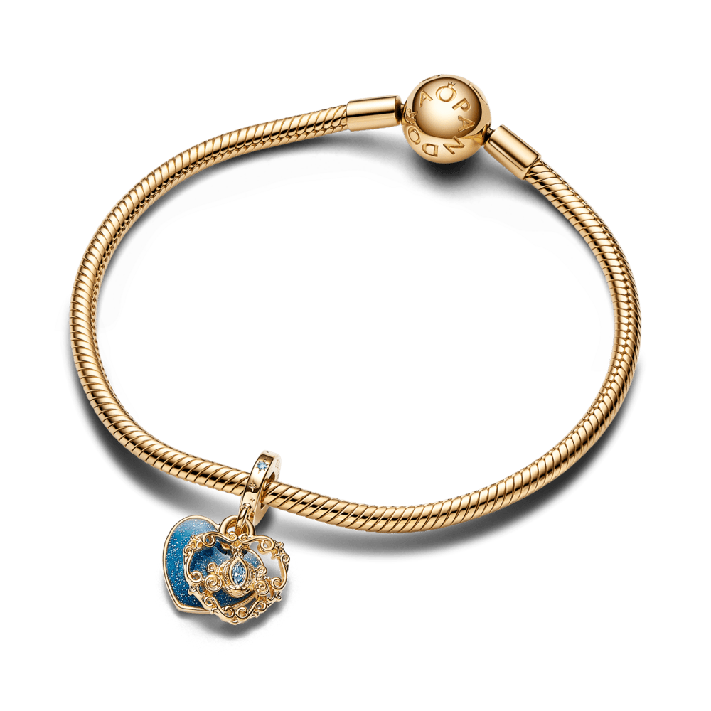 Disney Pelnrušķītes karietes un dubultais sirds amulets